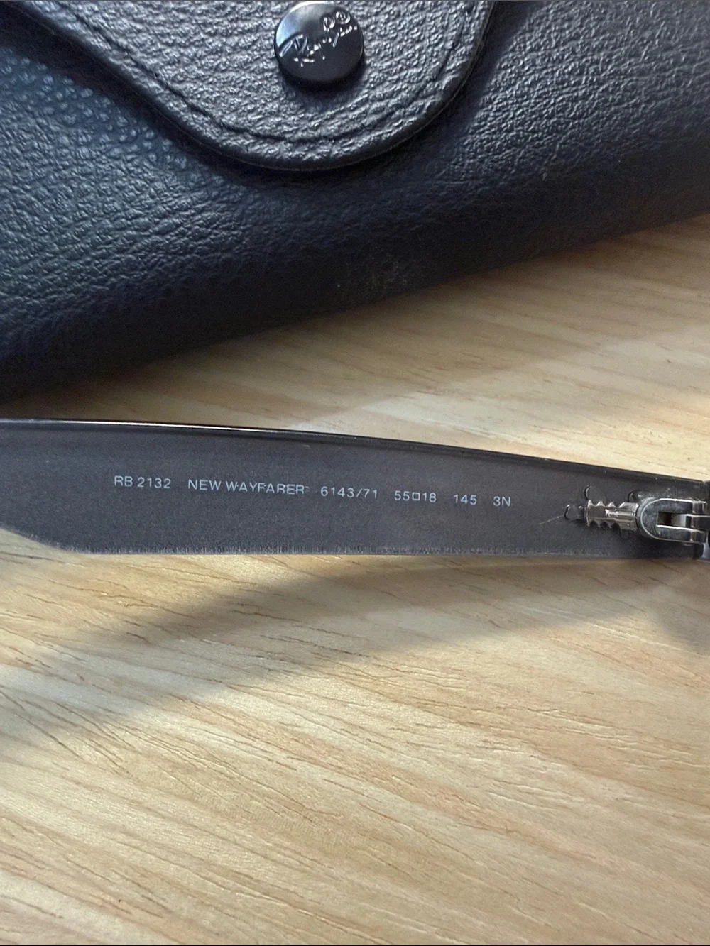 Ray-Ban Wayfarer Sunglasses in Black and Gray Gradient